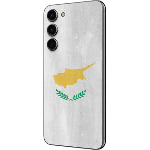 Cyprus Flag Distressed Galaxy S23 Plus Skin
